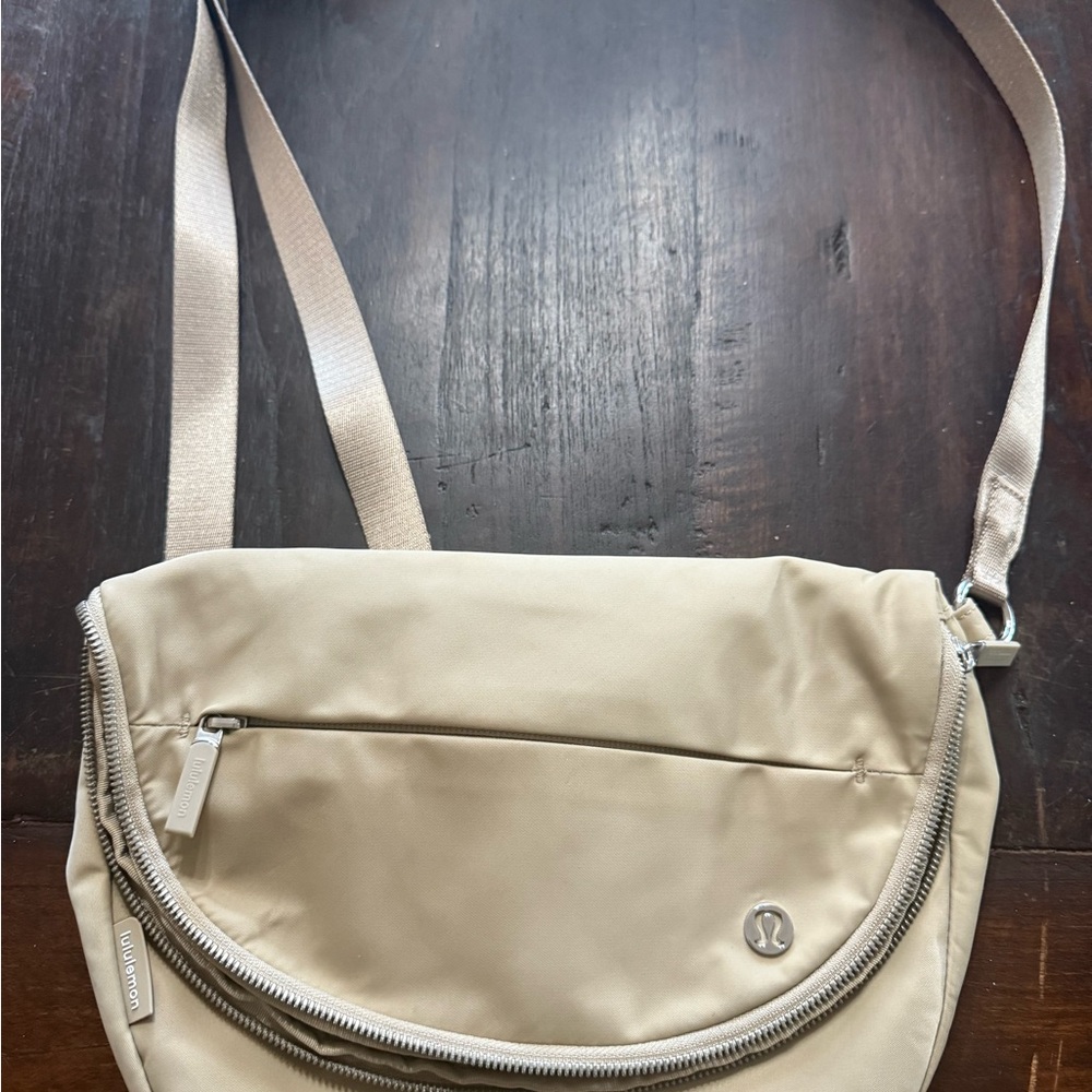 Lululemon Tan Shoulder Bag